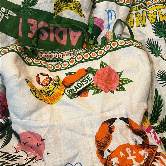 Alemais Linen Midi Dress - Picture 3 of 3